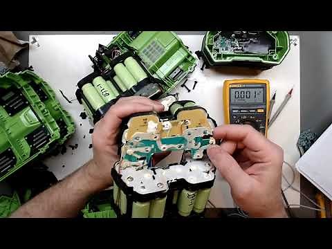 EGO 4.0AH Battery Repair #2 (BMS Wiring)