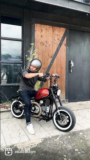 Run Check Honda Monkey 125 built by Zeus Custom
