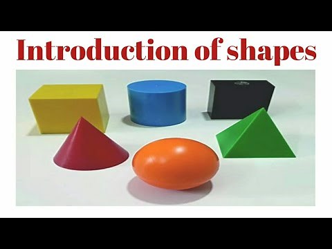 Introduction of Shapes | Plane Shapes and Solid Shapes | Grade 1 |