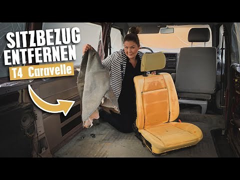 VW T4 Sitzbezug wechseln - Sitzbezüge entfernen