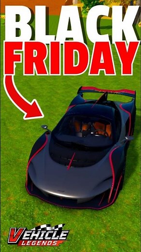 INSANE BLACK FRIDAY SALE in Vehicle Legends!! #vehiclelegends #roblox
