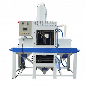 [Hot Item] Roller Conveyor Sandblasting Machine, Automatic Sandblaster System