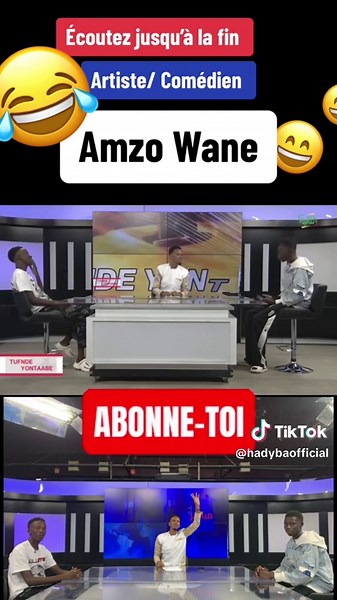 Comédien Amzo wane dans l’émission TUFNDE YONTAABE avec Hady Ba#hadybaofficie #pour #comedien @Amzo wone @Lexkilla @Lil DYMOH OFFICIEL 🎧 @Ba Byou samba diom #poulagou❤🇲🇱🇲🇷🇸🇳🇬🇳🇬🇭 #vrial