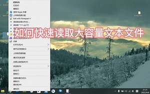 如何快速读取大容量文本文件