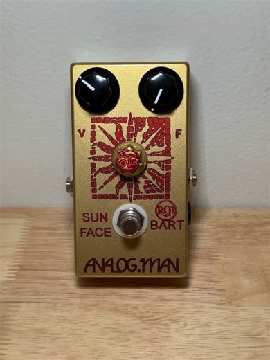 Analogman Sun Face BART/RCA Germanium Fuzz with Sun Dial Knob 2025 | Reverb