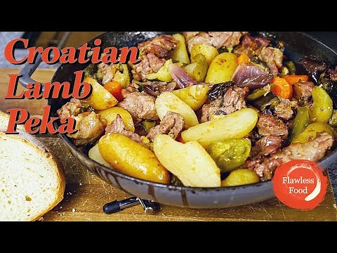 Croatian Lamb Peka - Slow Cooked in the Oven - Outtakes included