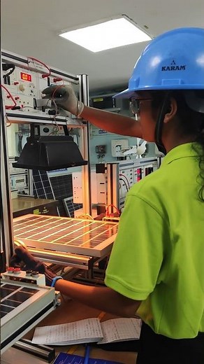 solar power testing lab