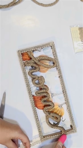 6.5K views · 34 reactions | Easy Fall Sign Dollar Tree DIY #dollartreediy #CraftyBeach #falldiy #dollartree #pumpkindiy | Crafty Beach | Facebook