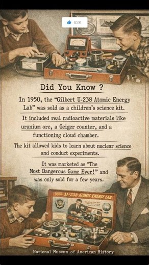 Gilbert U-238 Atomic Energy Lab