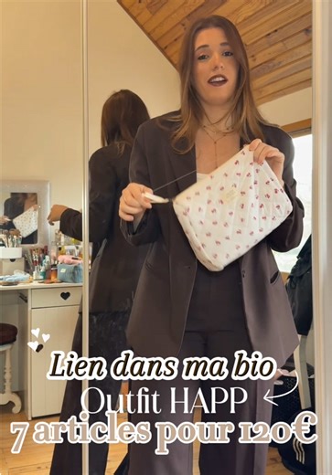 ✨ Lien dans la bio – CODE PROMO : chloe9’s (-14%) sur l’appli HAPP ✨ Petite sélection du moment, je suis trop fan des looks 😍 Vous validez ? 👇 #Haul #OOTD #fyp #OnlineShopping #TryonHaul