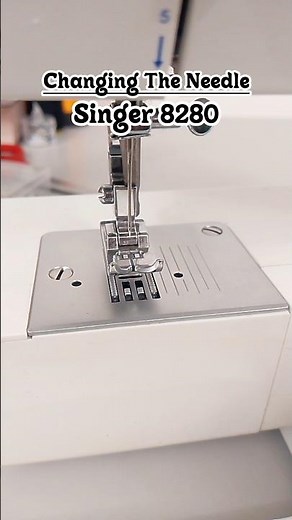 Singer 8280: Quick Needle Replacement Guide #diy #sewing #tutorial