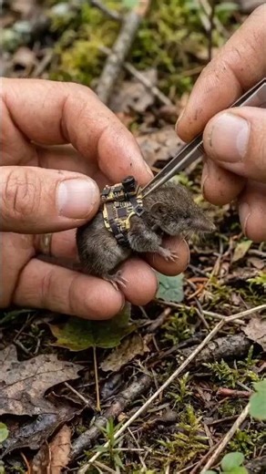 POV: American Pygmy Shrew Explores Its Underground Colony | Wildlife Micro-Camera Footage