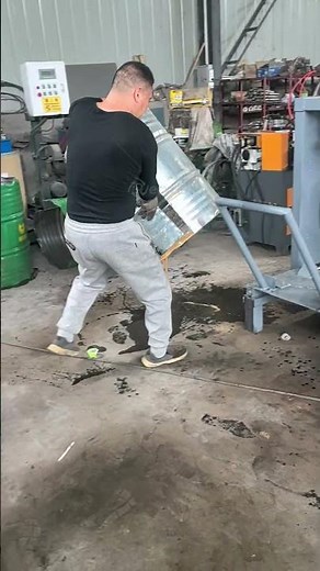 200L Steel Drum Cutting Machine | Fast Lid Removal 🔥 #drumcutter #steeldrumcuttingmachine #Cutter