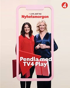 4.5K views · 16 reactions | Är du på väg? Ta med TV4 Play och följ Nyhetsmorgons alla spännande gäster, intervjuer och de mest aktuella nyheterna – oavsett var du är. Genom TV4 Play-appen kan Nyhetsmorgon bli ditt resesällskap och ge en bra start på dagen! Glöm inte att ladda ner appen för att titta via din mobil på vägen. ☀ | TV4 | Facebook