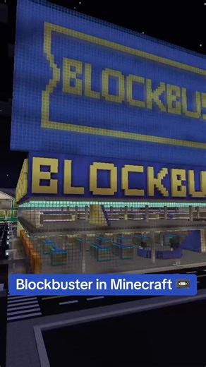 Minecraft 90s Nostalgia: Blockbuster Store Showcase!