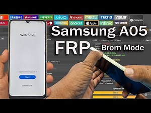 Samsung Galaxy A05 FRP Unlock Brom Mode Unlock tool
