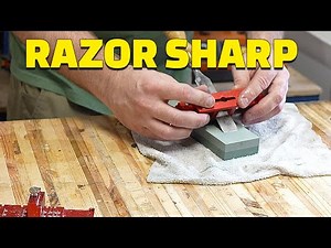 How to Sharpen a Chisel With a ENJOYWOOD Jig