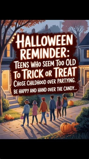 🎃 When teens choose candy over chaos, the least we can do is reward that sweet decision! 🍬💖👻 #HalloweenVibes #fblifestyle | Grandkids Are Wonderful