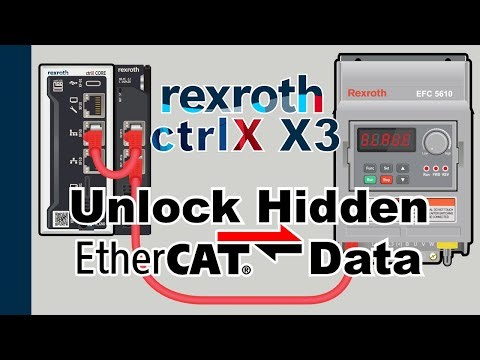 ctrlX Core X3 EtherCAT Tutorial: Adding Output Frequency to EFC5610 Drives