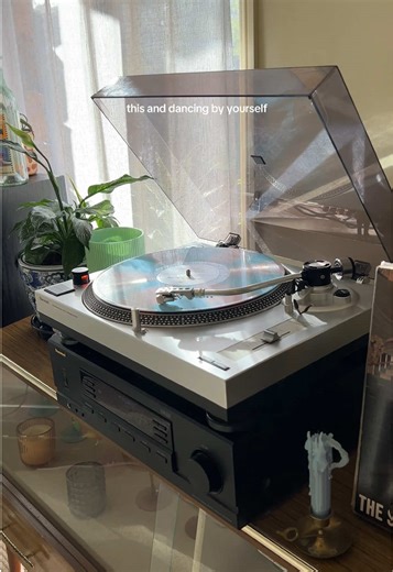 Enjoying Vintage Records Alone on Friday Nights