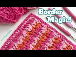 Foundation Border: The Secret to Flat, Even Crochet Edges Every Time 🤩