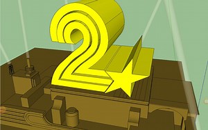 20th century fox intro 3d