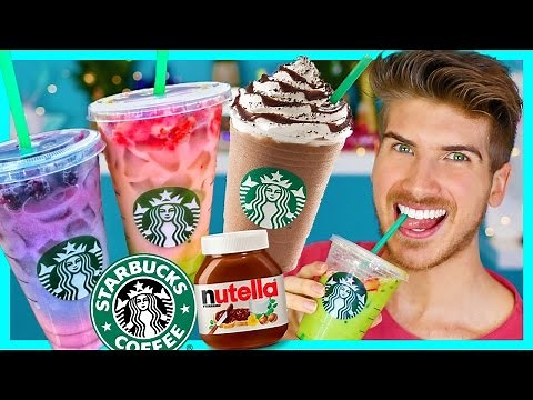 TASTING STARBUCKS SECRET MENU DRINKS!