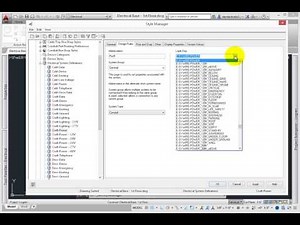 Setting Electrical System Definitions and Options