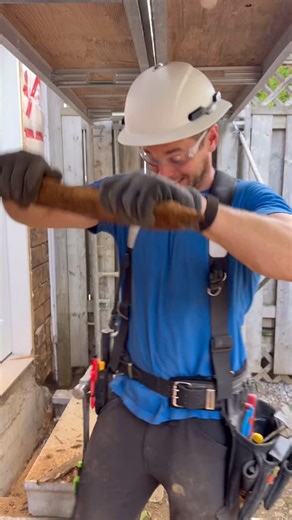 Now THAT is old. #Renovation #Construction #Contractor #MikeHolmesJr | Mike Holmes Jr.