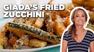 Crispy Fried Zucchini with Giada De Laurentiis | Food Network