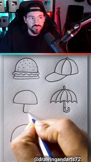 6 semicircles in super drawing