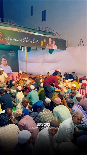 Alvida Alvida Mahe-Ramzan.. Alhamdulillah, ALLAH ke fazl-o-karam se 5 Saal Se Iftar Program Jari