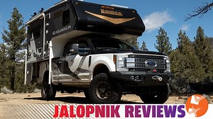 A Ford F-350 With Huge Tires And A Lance 855S Camper Makes A Comfy Portable Home - Jalopnik