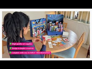 Be inspired by this amazing Art Supply Advent Calendar 2025 from Grabie (Box full of art supplies‼️)