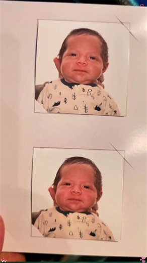 Baby's first ID photo fails 🪪#funny #funnyvideos #baby #IDphoto #nowbornpassportphoto