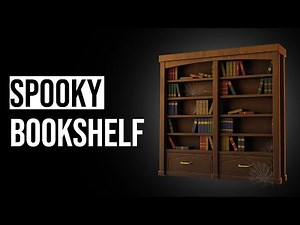 Creating a Spooky Stylized Bookshelf In Blender and Substance Painter