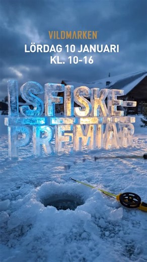 VILDMΛRKEN® Brand Store / Skytte- & Eventcenter on Instagram: "Nu kickar vi igång isfiskesäsongen på riktigt! ❄️ Under vår isfiskepremiär har vi fyllt butiken med allt du behöver för vinterns fiske – och laddat upp med riktigt bra erbjudanden. Spön, borr, beten, stövlar och tillbehör för isfiske, men också utvalda kläder och prylar för jakt- och friluftsliv. När hungern gör sig påmind håller Viltköket öppet från 11.30 och serverar en viltinspirerad lunch. Begränsat antal. Drop-in i mån av plats 