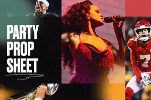 2023 Super Bowl party props downloadable sheet: Rihanna sings, Gronk kicks and more fun bets