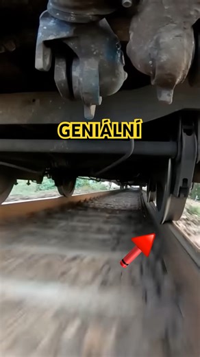 Proč se vlak nevykolejí v zatáčce?