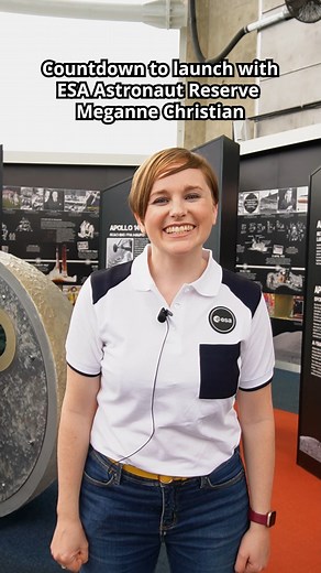 4.8K views · 19 reactions | Countdown to launch in Italian, Japanese and French with Meganne Christian, British ESA astronaut reserve. | National Space Centre | Facebook