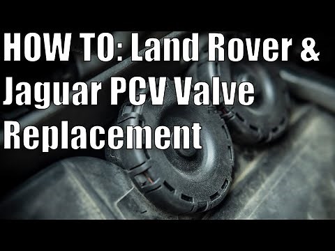 How to replace A land Rover / Jaguar 5.0L V8 and 3.0L SCV6 PCV valve