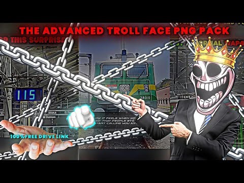 80+ Troll Face PNG Pack 💀🔥 | Free Download for Troll Face Edits💀