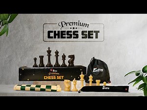 ChessBase India Premium Chess Set | Shop Now! #arrangechess