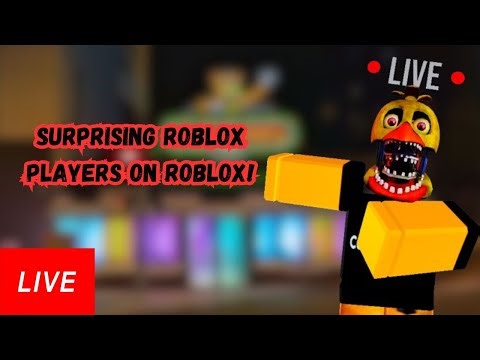 Surprising Roblox Players on Roblox!