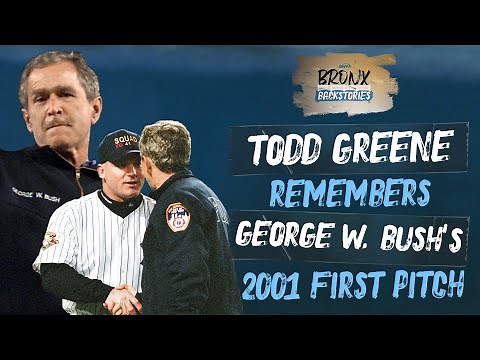 Past Yankee on catching George W. Bush's first pitch at 2001 World Series | Bronx Backstories | SNY
