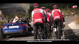 This was our media day at training camp! 🎙️🎬✍️ Let's give you a behind-the-scenes look 👀 | Lotto Cycling Team