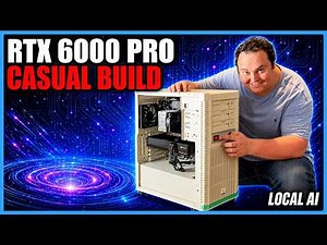 Casual RTX 6000 Pro AI Build – NEW Local AI Training Setup!