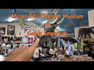 Inside Mister Ed’s Elephant Museum – Candy, Nostalgia, and Over 12,000 Elephants!