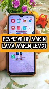 115K views · 6.9K reactions | Ini Dia Penyebab HP Makin Lama Makin Lemot Segera Lakukan ini #tutorial #tutorialandroid #tipsandroid #trik #tricks #tipsdantricks #hplemot #reels #edukasi | Udo Parno | Facebook