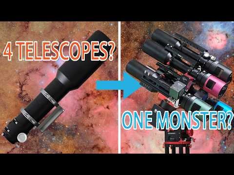 What Happens If You Strap 4 Telescopes Together?